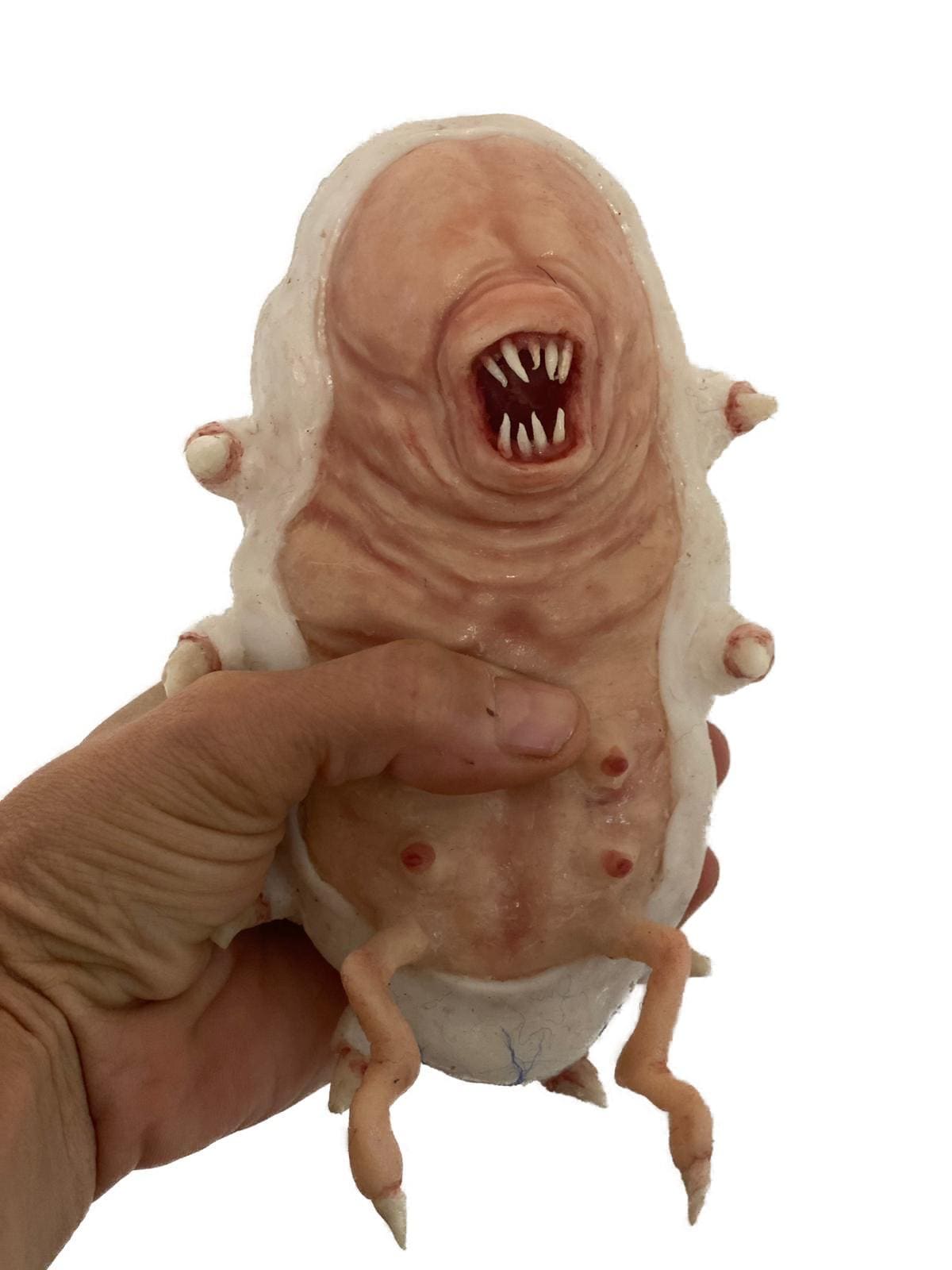Baby Creatures Official Mascot: Larva Genesis” /hyper-realistic