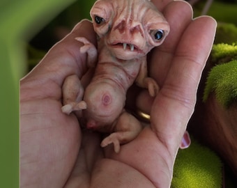 baby buitenaardse foetus