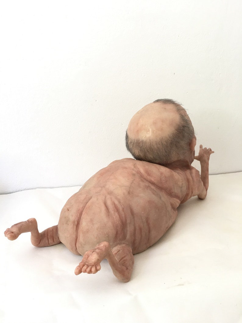 Macellarius Handcarved Silicone Sculpture by Laira Maganuco Realistic