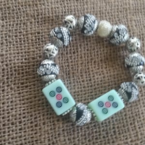 Mahjong Bracelet - Free Shipping - Mahjong Tile Jewelry - Mahjong Gift