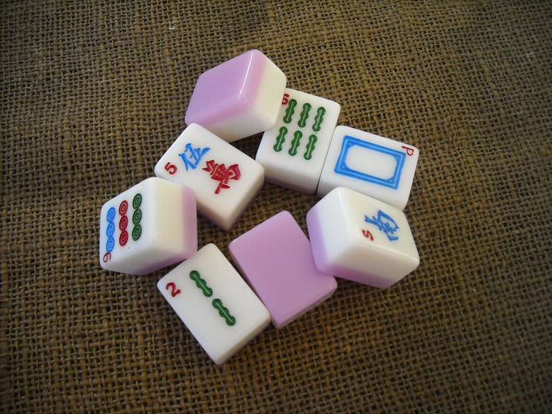 Large Mahjong Tiles For Crafts Image 0