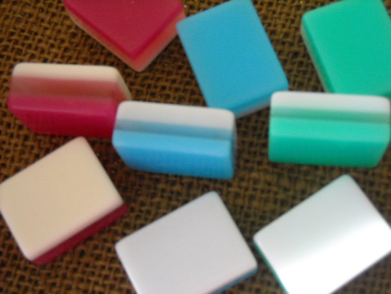 Triple Layer Mahong Mahjong Crafts Mahjong Supplies Tri Color Mahjong Tiles with Free Shipping Mahjong Tiles for Crafts