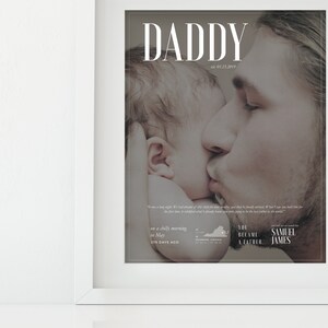 Father&#39;s Day Gift | Custom Photo Gift Idea | Daddy Photo Print | Gift for Dad | Father&#39;s Day Print | First Father&#39;s Day Gift | Daddy Gifts
