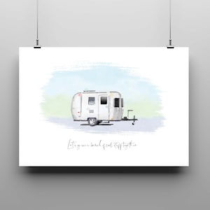 Custom Camper Decor | Camper Sign | RV Decor | RV sign | Camping Decor | Watercolor Camping Art | Gift for Nature Lovers | Camping Gift