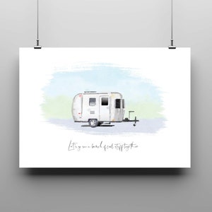 Custom Camper Decor | Camper Sign | RV Decor | RV sign | Camping Decor | Watercolor Camping Art | Gift for Nature Lovers | Camping Gift