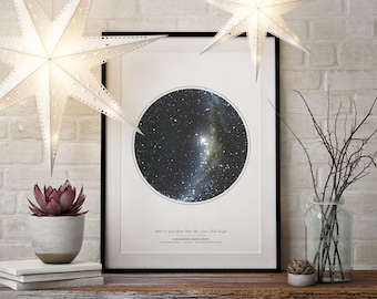 Personalized Star Map Gift | Night Sky Print | Custom Star Chart | Star Map Poster | Sky Map Art | Anniversary Gift | Valentine's Day Gift