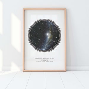 Personalized Star Map Gift | Night Sky Print | Custom Star Chart | Star Map Poster | Constellation Art | Sky Map Art | Anniversary Gift