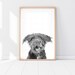 Custom Pet Portrait | Dog Portrait | Cat Portrait | Portrait from Photo | Peekaboo Pet | Pet Memorial Gift | Pet Art | Pet Art Print 