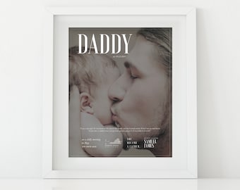 Father's Day Gift | Custom Photo Gift Idea | Daddy Photo Print | Gift for Dad | Father's Day Print | First Father's Day Gift | Daddy Gifts