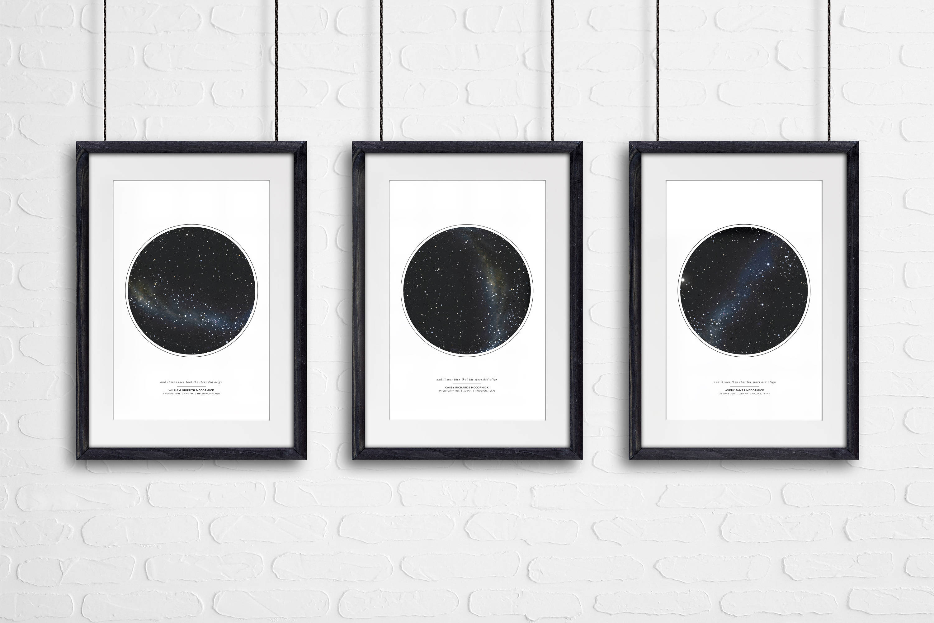 Custom Star Map Framed By Date Night Sky Print Personalized Gift For Couple Engagement Gift For Him Wedding Gift For Her Christmas Gift - UK