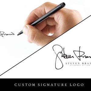 Benutzerdefiniertes Logo-Design - Handgeschriebenes Logo - Signatur-Logo - Fotografie Logo-Design Paket - Branding - Business Logo - Handgeschriebenes Logo