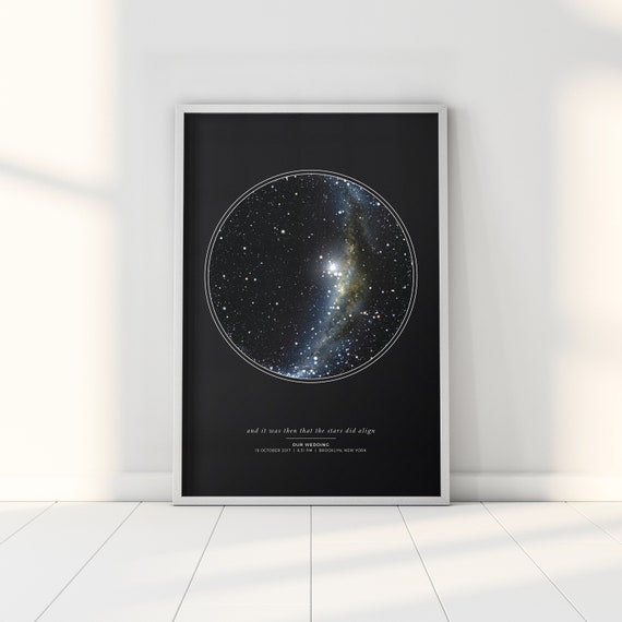 Personalized Star Chart