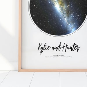 Personalized Star Map Gift | Night Sky Print | Custom Star Chart | Star Map Poster | Constellation Art | Sky Map Art | Anniversary Gift