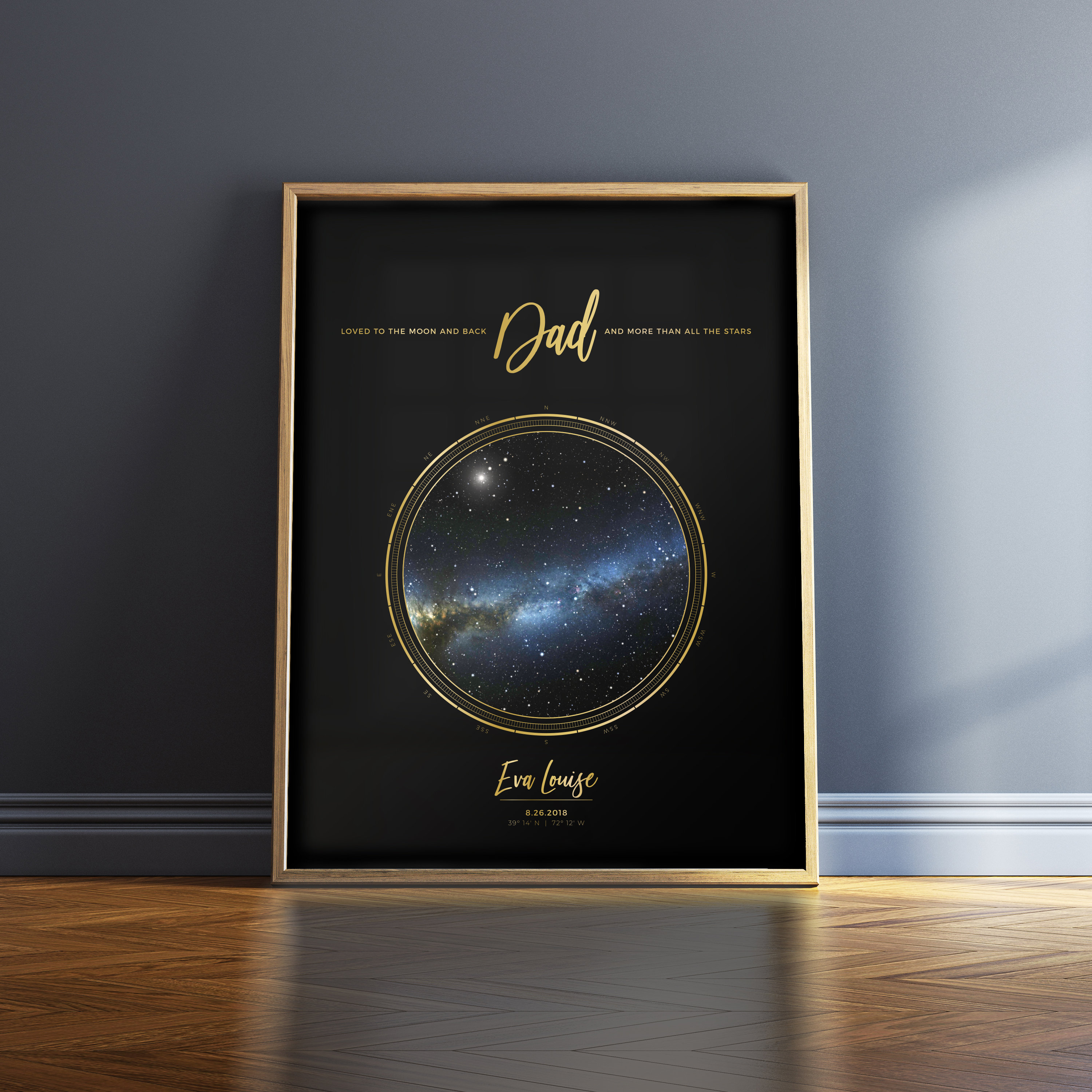 Personalized Star Map Gift | Night Sky Print | Custom Star Chart | Star ...