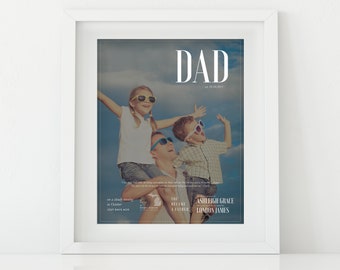 Father's Day Gift | Custom Photo Gift Idea | Daddy Photo Print | Gift for Dad | Father's Day Print | First Father's Day Gift | Daddy Gifts