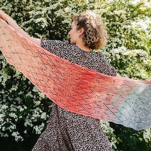 Vine On Time - Crochet Châle/Wrap Patron PDF Télécharger
