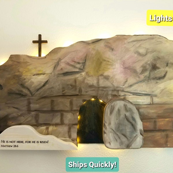 Wooden Easter Tomb Etsy