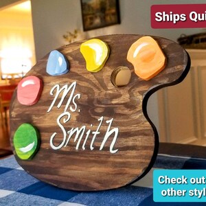 Teacher Appreciation Gifts, Personalized Teacher Gift, Teacher Name Plate, Classroom gift