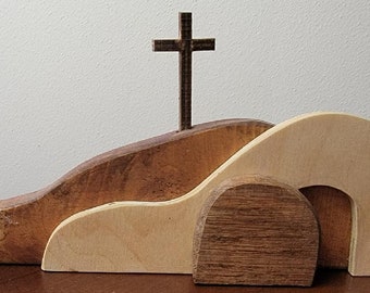 Easter Wooden Tomb