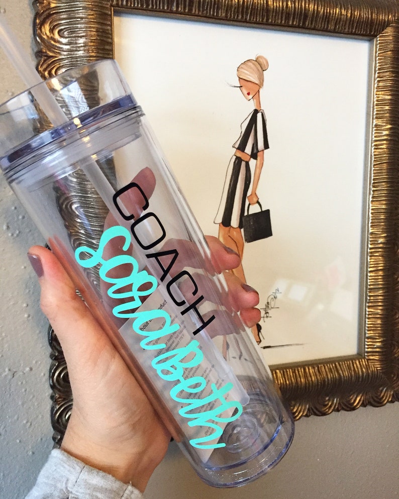 Personalized COACH Name Decal Beachbody Coach Custom Name Etsy UK