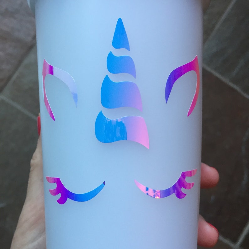 Unicorn Shaker Cup Decal Yeti Decal Bachelorette Party Etsy