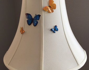 3-D Butterfly Lampshade Magnets