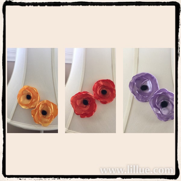 Poppy Lampshade Magnet, Tangerine, Purple or Yellow