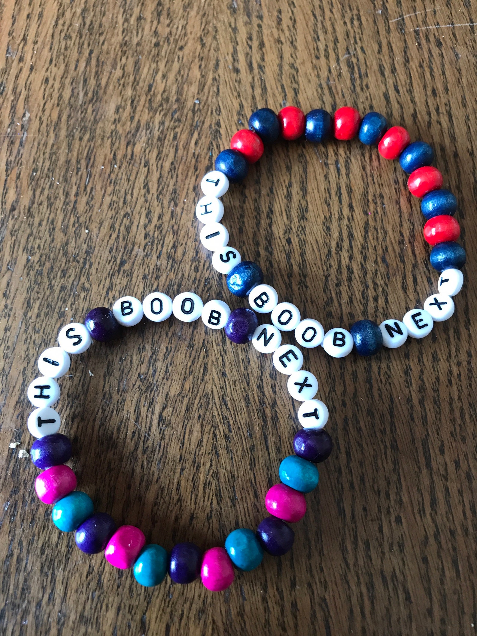 Breastfeeding Reminder Bracelet This Boob Next bracelet This Etsy