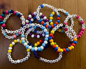 Bracelet inspiré de Mamma Mia & ABBA Voyage, film musical personnalisé Bjorn Super Trouper Chiquitita me connaissant, j'ai un rêve Fernando merch