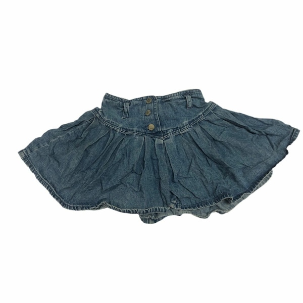 Vintage 1990'S McDonalds McKids denim skirt SIZE 5