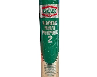 Texaco Marfak Multi Purpose 2 Grease Tube 14 oz New old stock VINTAGE 1960's