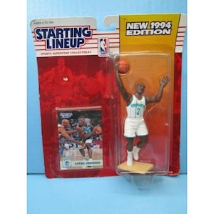Kenner Starting Lineup 1994 Larry Johnson Charlotte Hornets action figure NEW