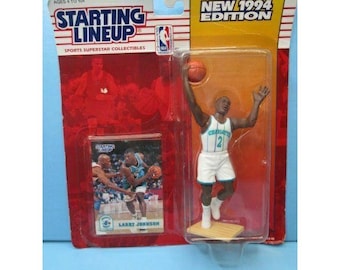 Kenner Starting Lineup 1994 Larry Johnson Charlotte Hornets action figure NEW
