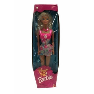 1996 Mattel Flower Fun Barbie NEW NRFB