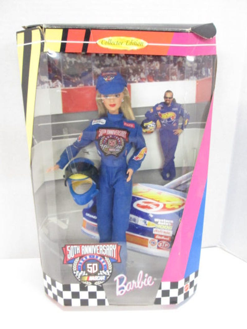 50th anniversary nascar barbie