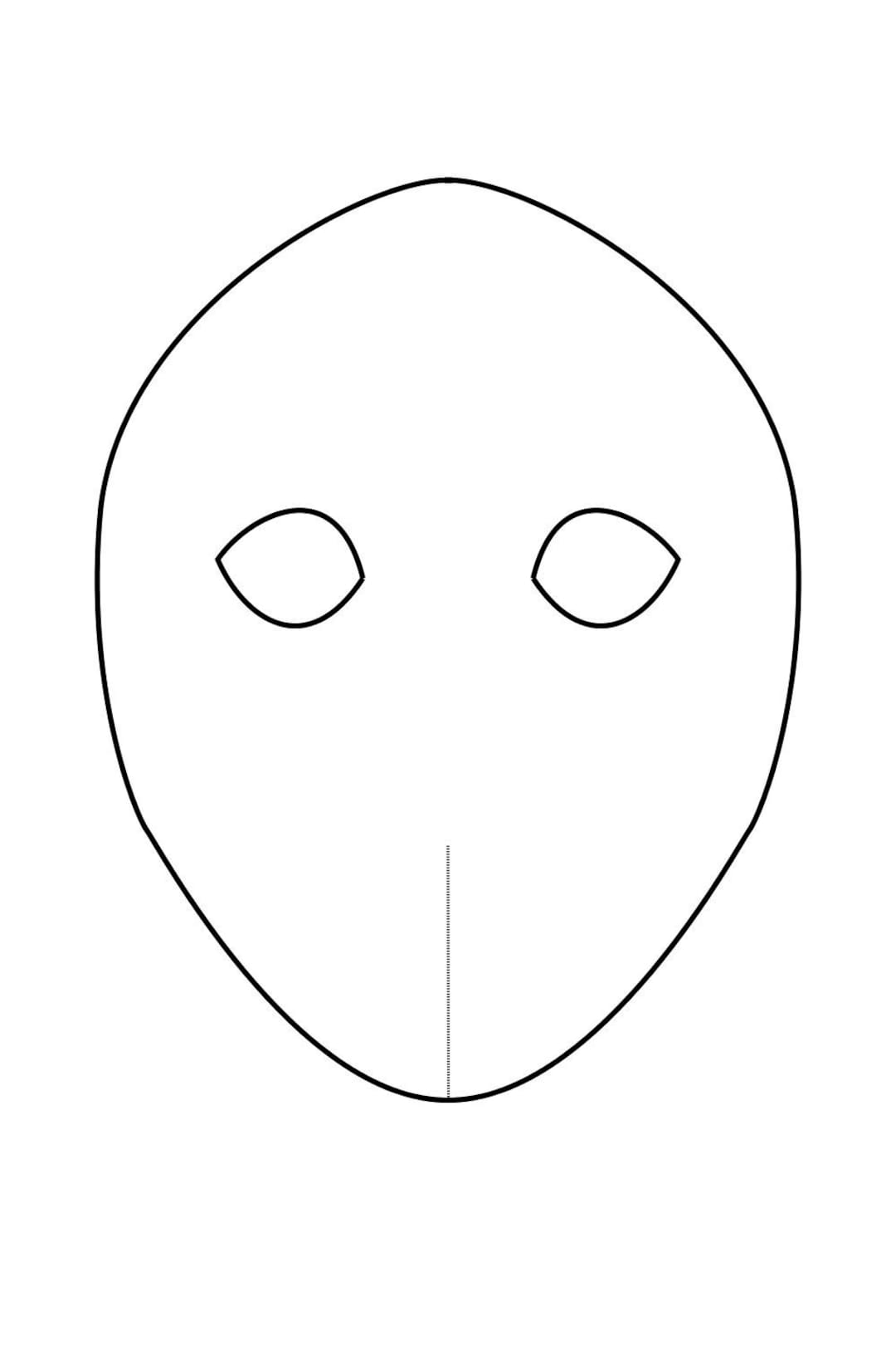Easy Make Fabric Mask Sewing Pattern - Etsy