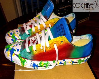 airbrushed converse