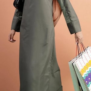 Abaya Women Jilbab Sporty Casual Abaya