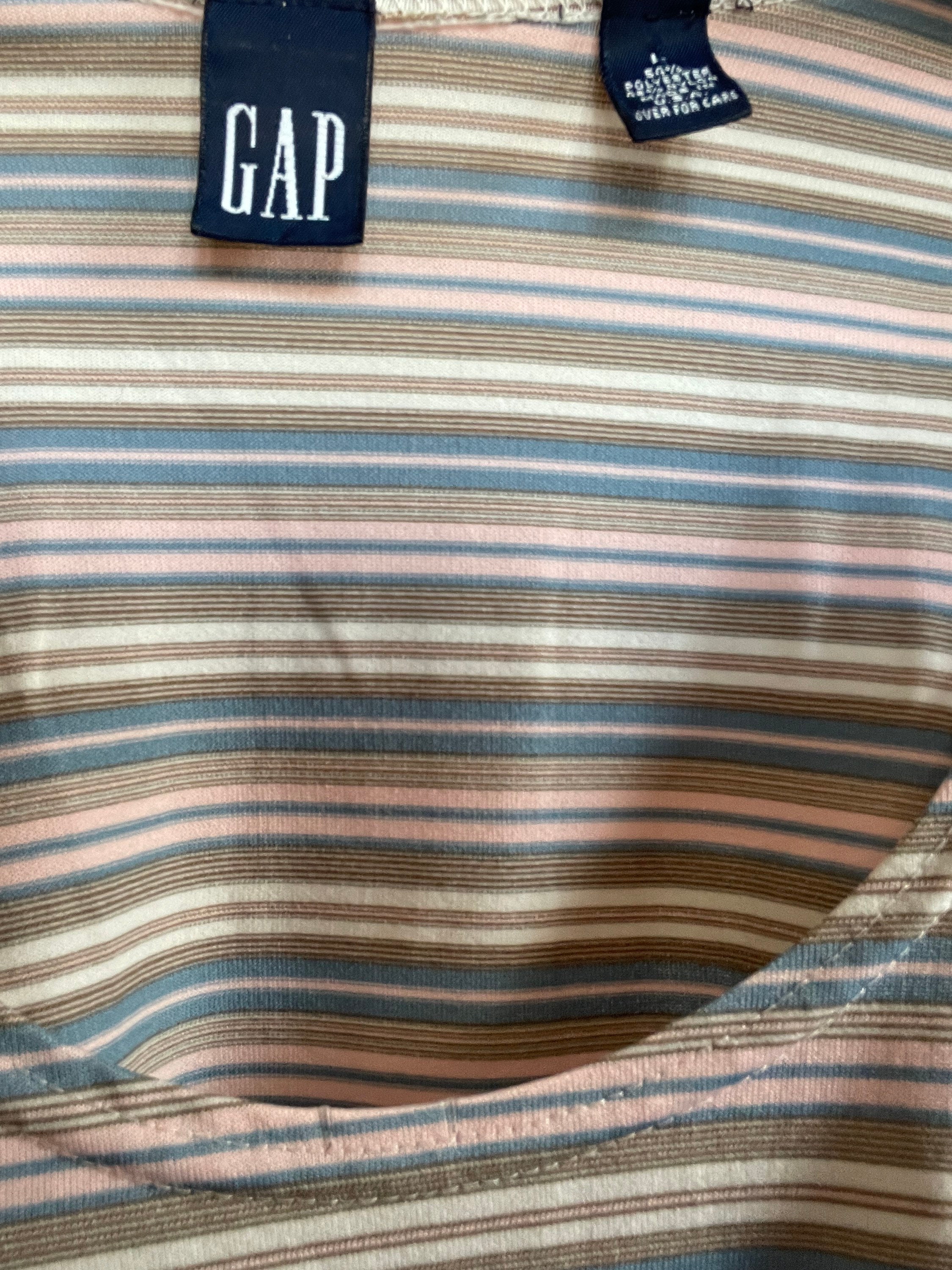 Vintage 90s GAP Striped Top // Long Sleeved 1990s Fall Made in - Etsy