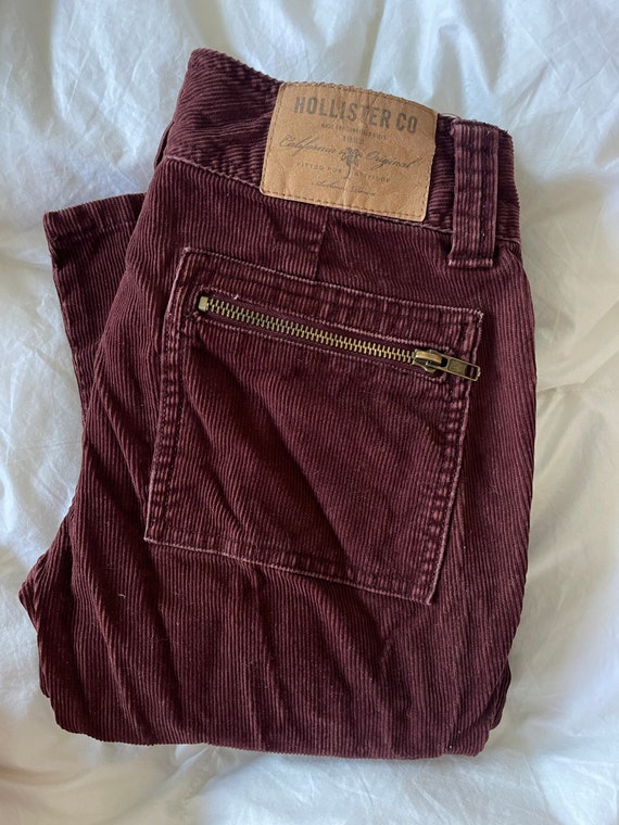 Y2K Hollister Corduroy Flares - Gem