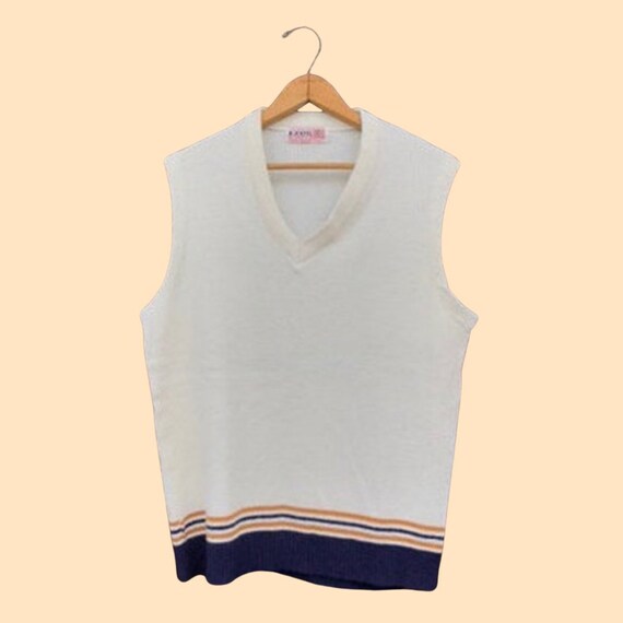 thebellcollected Vintage Izod Sweater Vest // Made in USA
