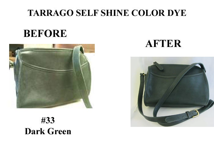 Olive Green Leather Dye for leather and synthetic shoes, bags