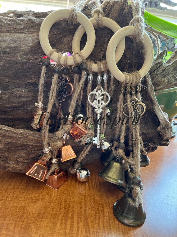 Key Witches Bells, Witch Bells, Witch Protection, Door Protection 