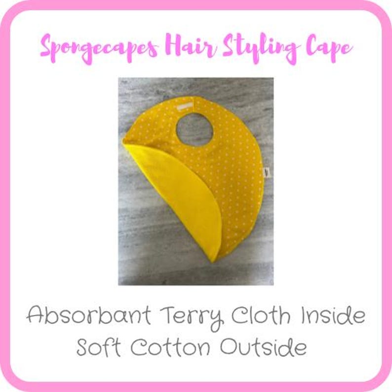 Spongecape Neck Towels for Wet Hair - Making Hair Time Happier 画像 3
