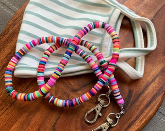 Beaded Mask Lanyard - Etsy