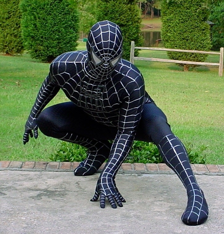 Black And Green Spiderman Suit