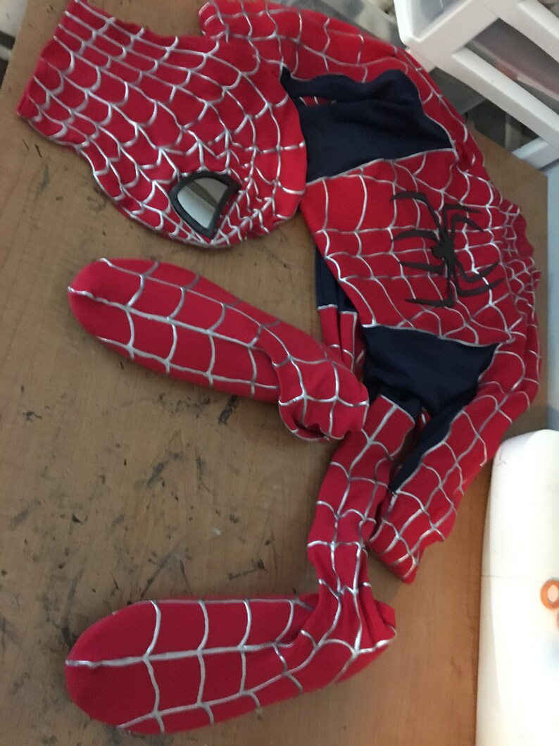 Classic Spiderman Suit | Etsy