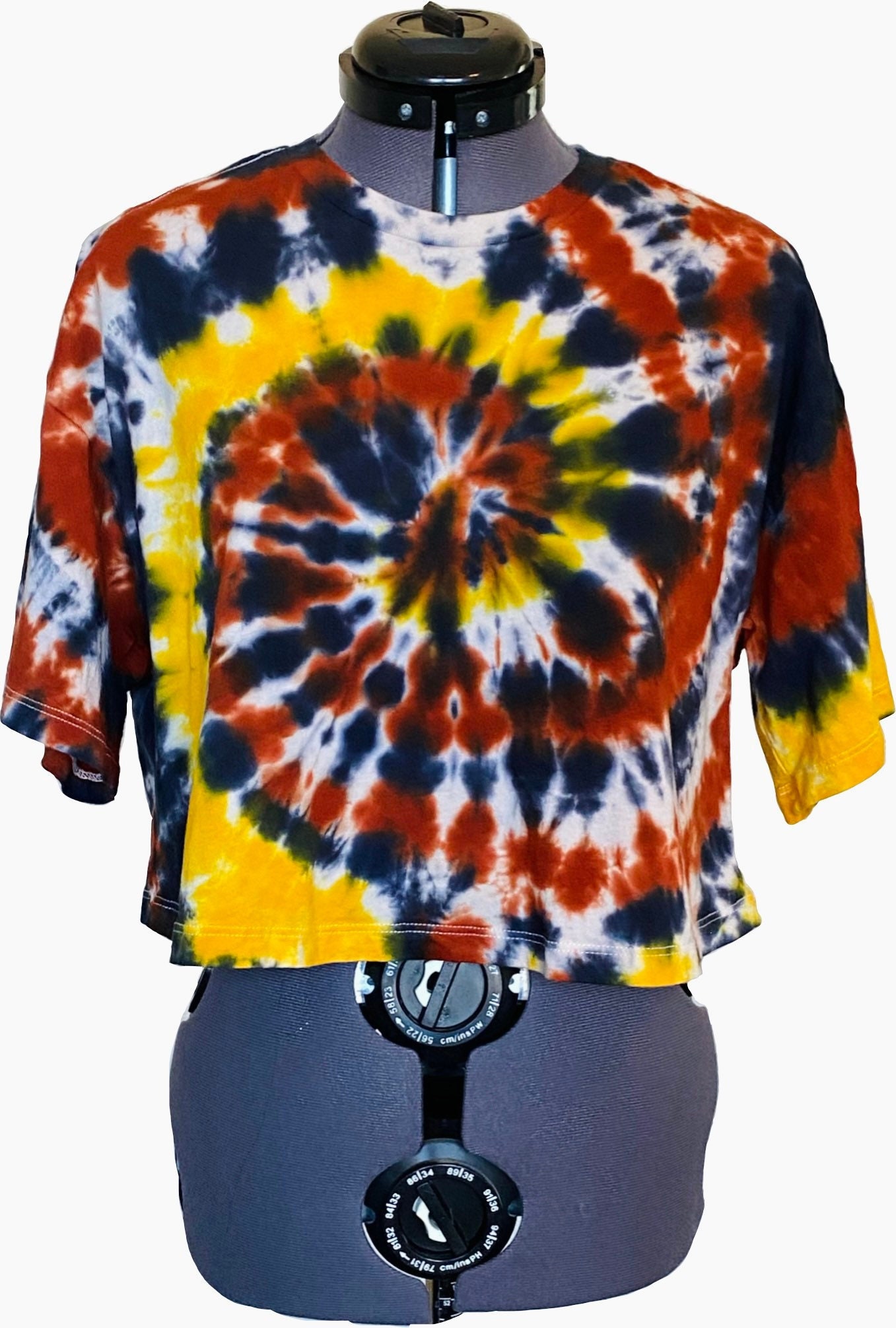 ★送料・関税込★lamodechief★BOXY CROP TIE DYE T-SHIR.T★ Boxy Tie Dye Jersey Crop Tee, Size Small - Etsy