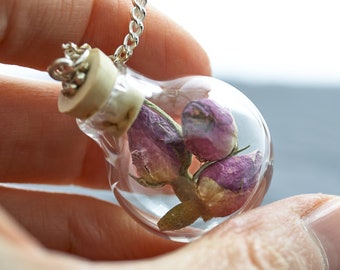 dandelion necklace