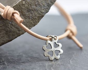 Bracelet Clover Lucky Charm Stainless Steel Friendship Bracelet Good Luck Jewelry